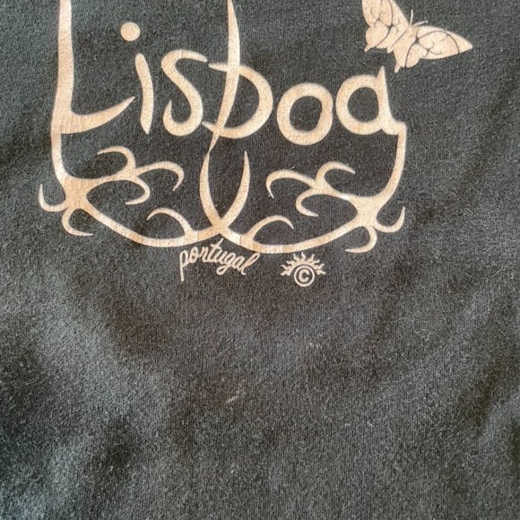 Ladies Top By Sol’s 100% Cotton Black Long Sleeve, - Picture 2 of 5